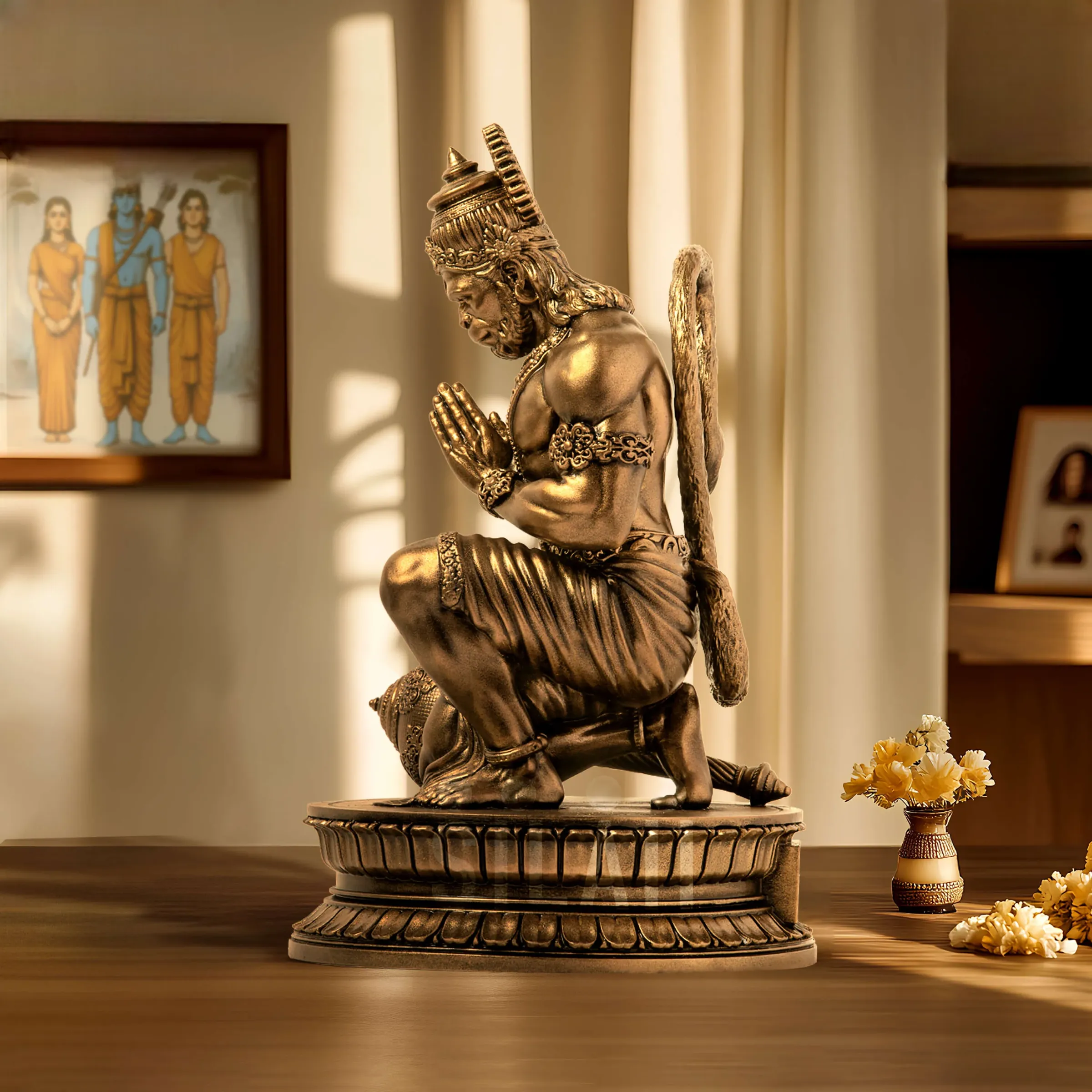 Lord Hanuman Blessed Sculpture